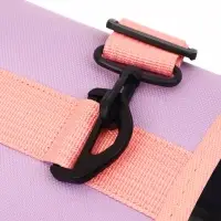 Сумка - переноска каркасная &laquo;Кошачий вид&raquo;, 41&times;27&times;25 см, фиолетовая, розовая