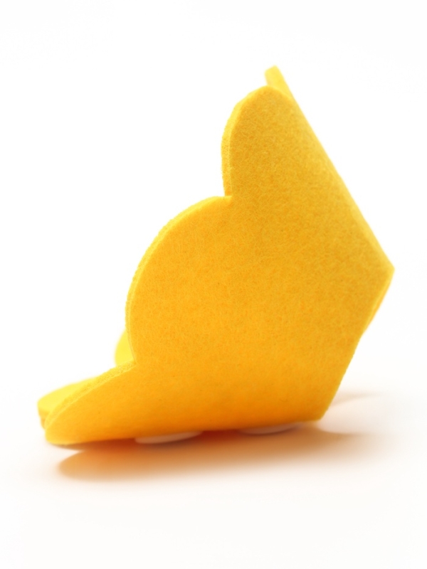 Ветеринарный воротник из фетра  Ветеринарный воротник из фетра "Ромашка", размер XS, жёлтый