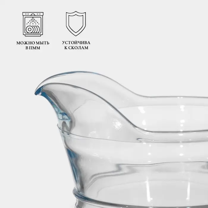 Кувшин Luminarc Arc, 1.3 л, пластиковая крышка, стекло, прозрачный