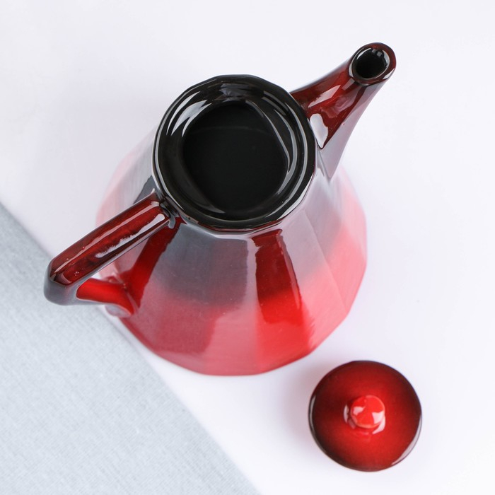 Кофейник  Кофейник "Ностальгия" 0,7л / 12х16см, красный