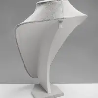 Бюст для украшений QF, 24&times;19&times;35 см, h=35 см, серый
