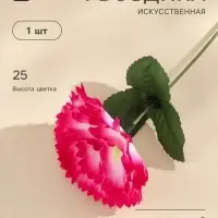 Цветы искусственные &laquo;Гвоздика&raquo;, h=25 см, розовые