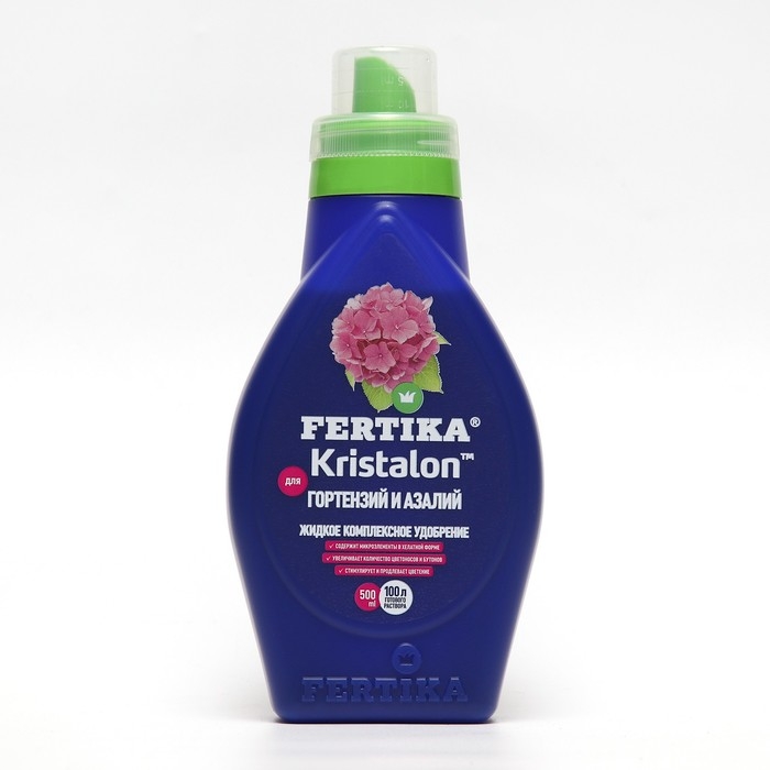 Удобрение Удобрение "Фертика" "Кристалон" для гортензий и азалий, 500 мл