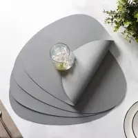 Салфетки сервировочные на стол Magistro &laquo;Тэм&raquo;, 44&times;35 см, 4 шт., серые