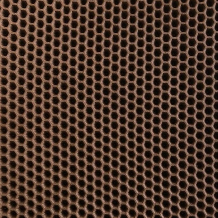 Коврик eva универсальный Grand Caratt, Соты 50 х 67 см, коричневый Коврик eva универсальный Grand Caratt, Соты 50 х 67 см, коричневый