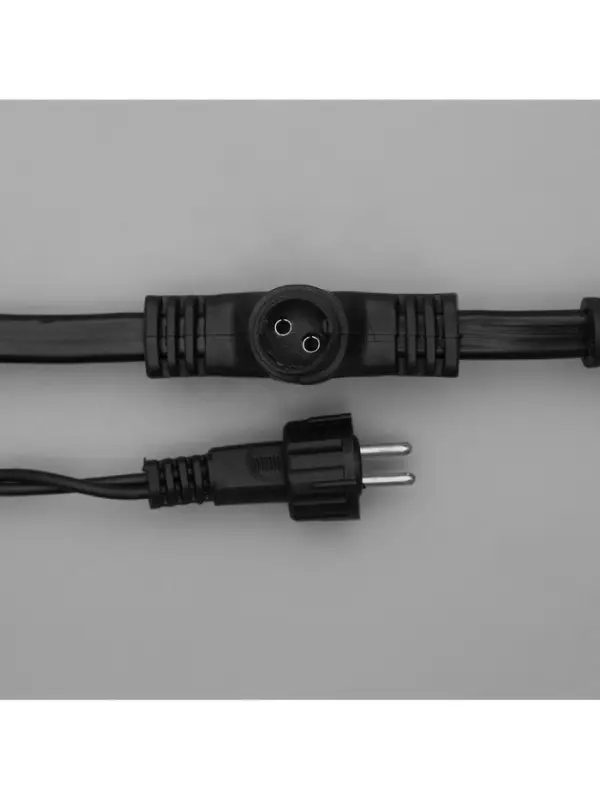 Гирлянда &laquo;Занавес&raquo; 2&times;9 м, IP44, УМС, тёмная нить, 1800 LED, свечение мульти, 220 В