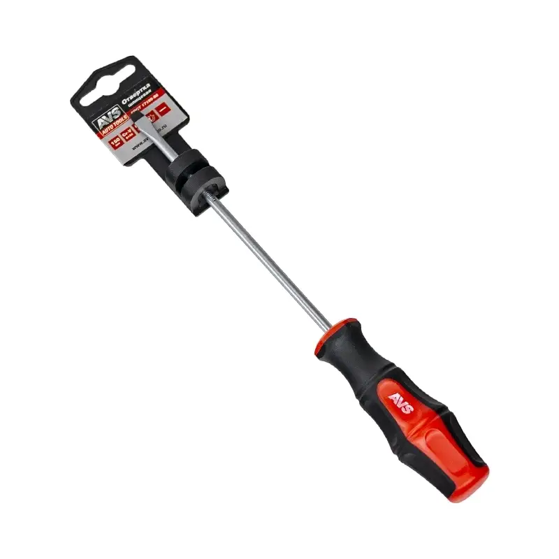 Отвертка шлицевая (SL5x150 мм) "PRO" AVS OSL5150