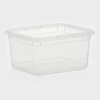 Контейнер для хранения Palm, 2 л, 19&times;15.3&times;9.8 см, с крышкой, прозрачный