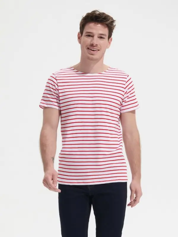 Футболка Miles Men серый с желтым, размер S