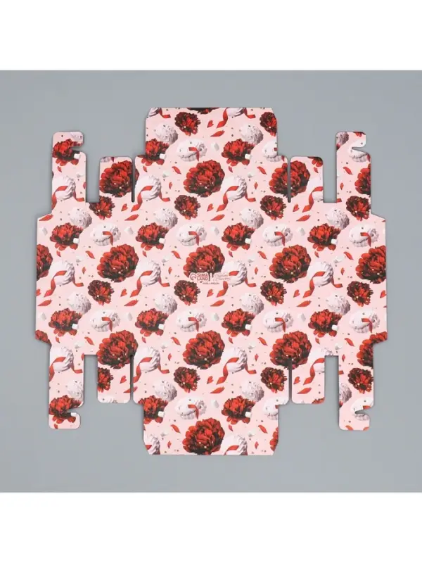 Коробка для конфет, кондитерская упаковка, 9 ячеек, Present, 14.7&times;14.7&times;3.5 см