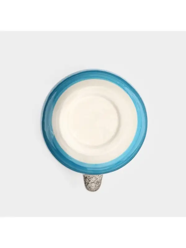 Кувшин Керамика ручной работы &laquo;Крошка&raquo;,1.5 л, 1 сорт, синий, Иран