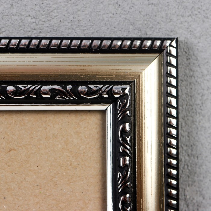 Фоторамка пластик 40х50 см 790 серебро Фоторамка пластик 40х50 см 790 серебро