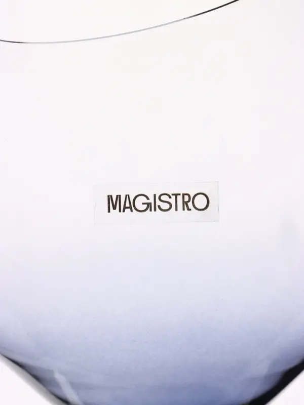 Бокал для вина Magistro &laquo;Иллюзия&raquo;, 540 мл, 10&times;24 см, стекло, прозрачный, синий