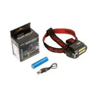 Фонарь налобный аккумуляторный &laquo;Мастер К&raquo;, 4 режима, USB, 4&times;8 см