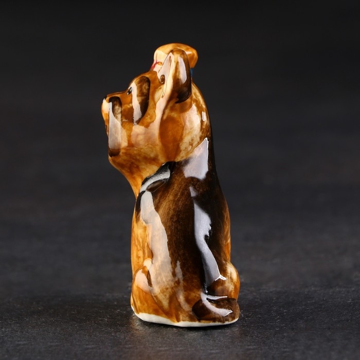 Статуэтка фарфоровая  Статуэтка фарфоровая "Йоркширский терьер" , 6х4х3 см