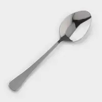 Ложка чайная &laquo;Росинка&raquo;, длина 13.7 см, толщина 1.8 мм, цвет серебряный