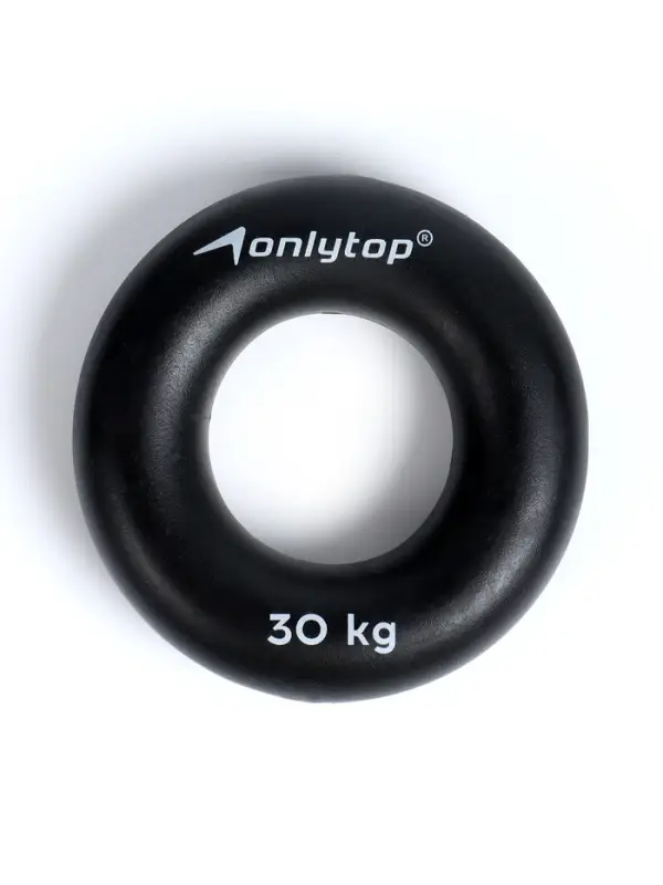 Эспандер кистевой ONLYTOP, 30 кг, цвет чёрный