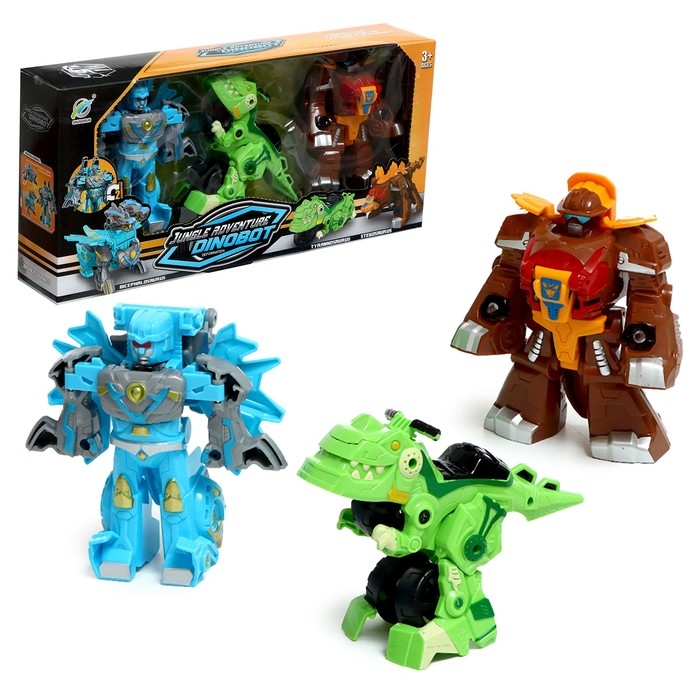 Набор роботов «Отряд звероботов», трансформируются Набор роботов «Отряд звероботов», трансформируются