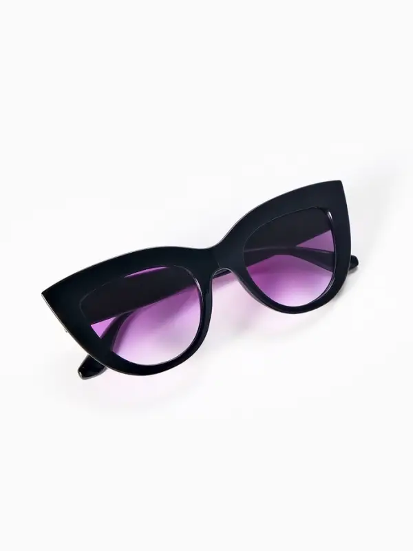 Очки солнцезащитные женские &laquo;OneSun. Кошачий глаз&raquo;, uv 400, градиент, фиолетовые