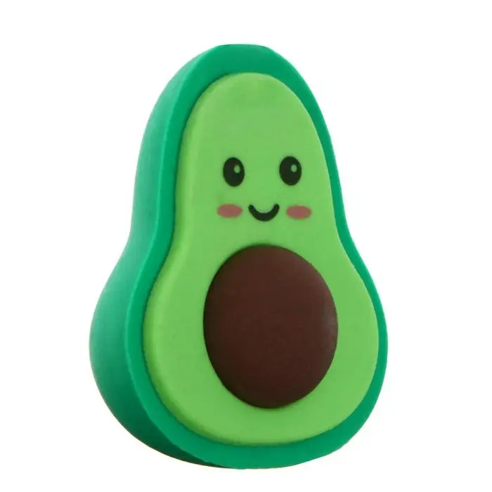 Ластик фигурный Ластик фигурный "Авокадо с открытыми глазками" (штрихкод на штуке)