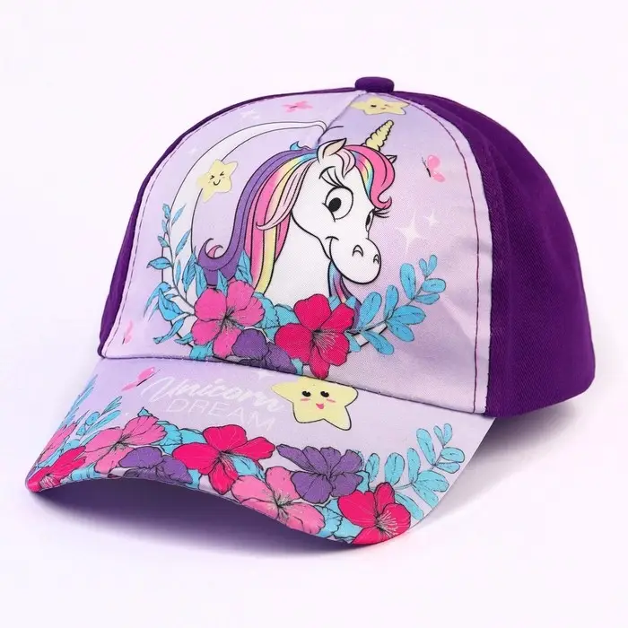 Кепка детская, размер 52-56 «Минни Маус и Единорог» Кепка детская, размер 52-56 «Минни Маус и Единорог»