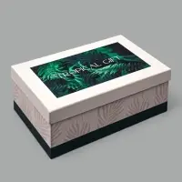 Набор коробок 10 в 1, упаковка подарочная, &laquo;GREEN&raquo;, 12&times;7&times;4 - 32.5&times;20&times;12.5 см