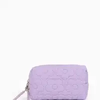 Косметичка дор Цветок 17*6*9, отд на молнии, сиреневый