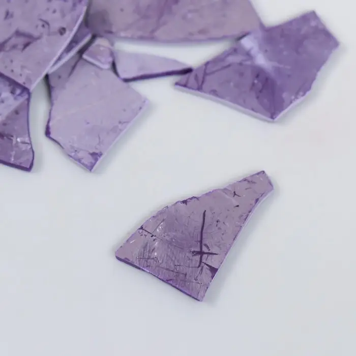 Стеарин для свечей с красителем "Лиловый" 5 гр