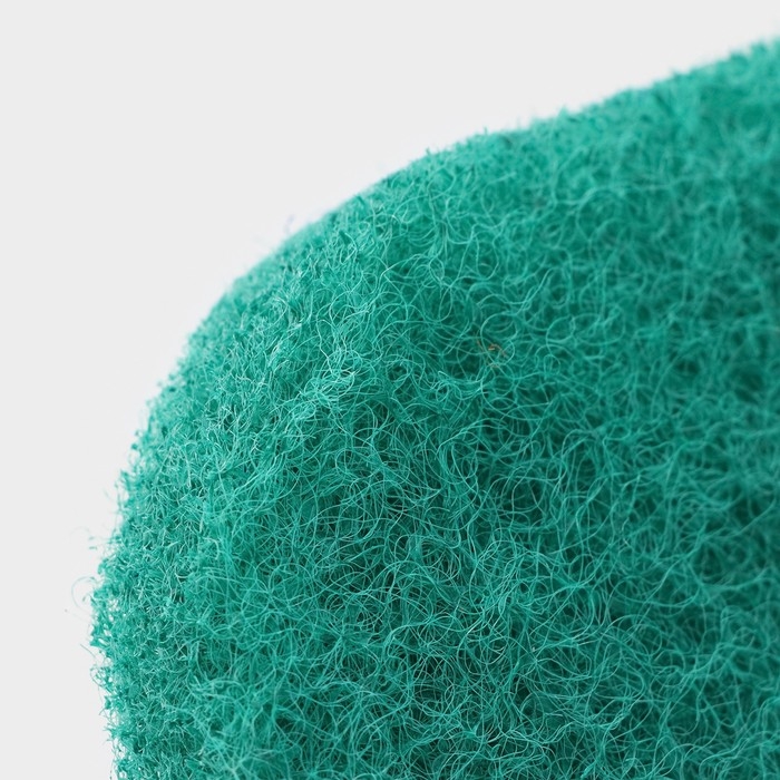 Щётка абразивная с ручкой Доляна, 15×8 см, цвет МИКС Щётка абразивная с ручкой Доляна, 15×8 см, цвет МИКС