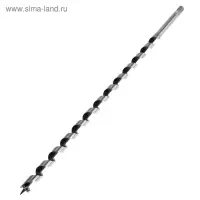 Сверло по дереву шнековое ТУНДРА, шестигранный хвостовик, 14&times;460 мм