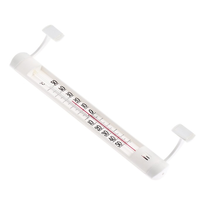 Термометр, градусник уличный, на окно, на липучке, от -50°С до +50°С, 21 х 6.5 см Термометр, градусник уличный, на окно, на липучке, от -50°С до +50°С, 21 х 6.5 см