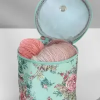 Сумка-футляр &laquo;Розы&raquo;, 1 люверс, d=14&times;14.5 см, разноцветная