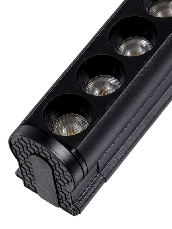 Трековый светильник, поворотный, серия "Flat" FTL-005, 12Вт, 48В, 4000К, 230мм, черный