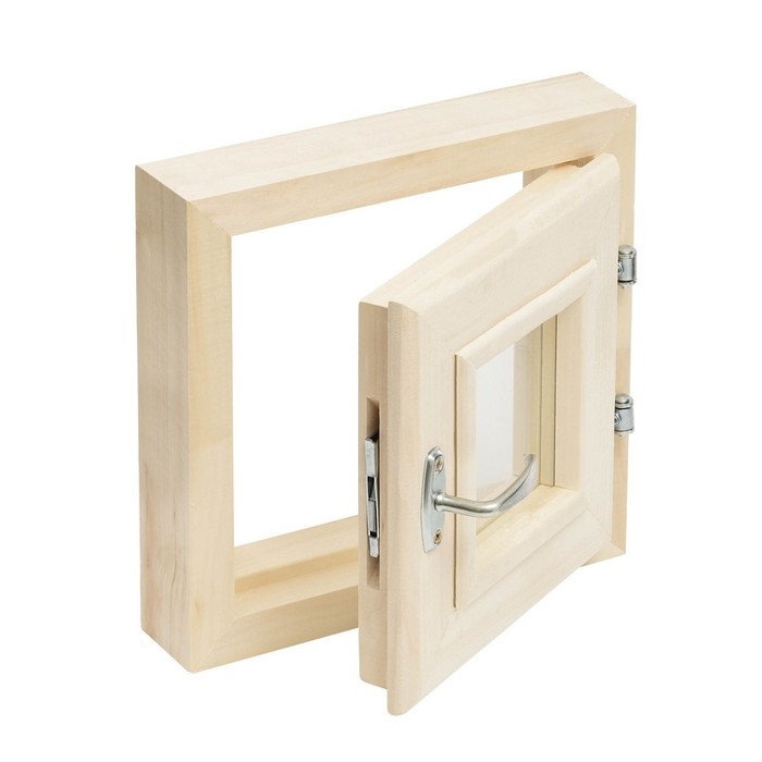 Окно, 30×30см, двойное стекло ЛИПА Окно, 30×30см, двойное стекло ЛИПА