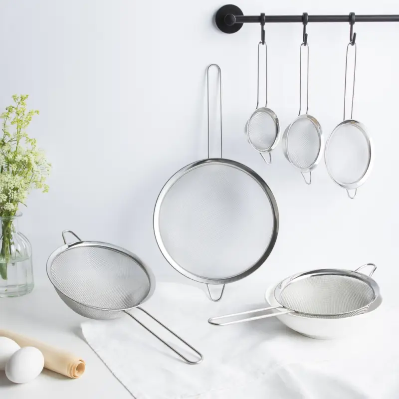 VETTA Сито с ободом и ручкой 16см, нерж.сталь