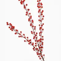 Декор ветка &laquo;Веточка калины&raquo;, 1&times;75 см