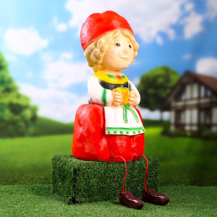 Садовая фигура Садовая фигура "Гном перчик" 18х20х41см