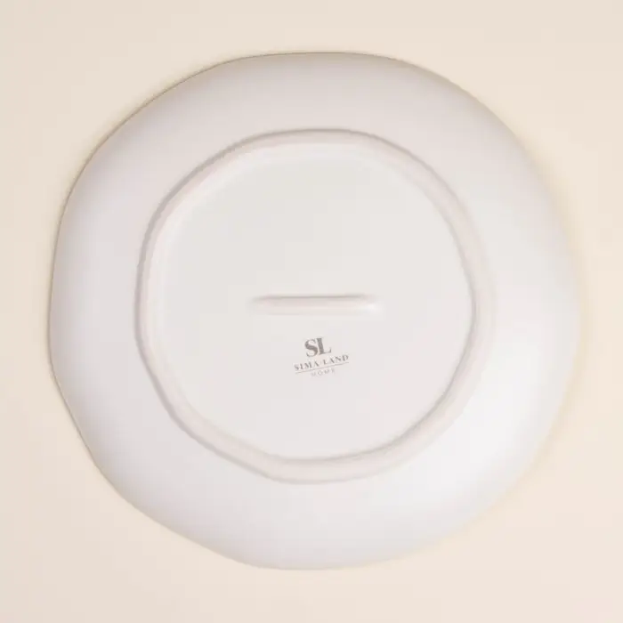 Тарелка SL Home &laquo;С Новым Годом&raquo;, d=27 см, керамика, белая