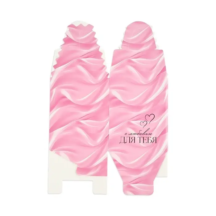 Складная коробка под один капкейк «Шёлк», 9 х 9 х 11 см Складная коробка под один капкейк «Шёлк», 9 х 9 х 11 см