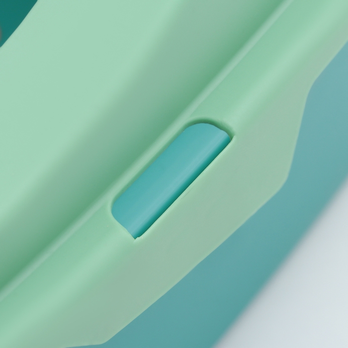 Туалет с бортом округлый 40 х 33,8 х 25,5 см, зелёный/оранжевый Туалет с бортом округлый 40 х 33,8 х 25,5 см, зелёный/оранжевый