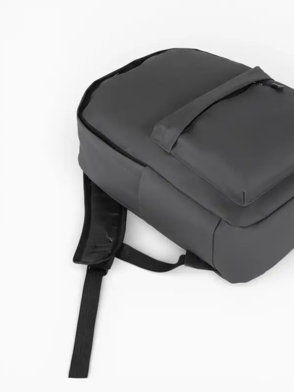 Рюкзак школьный, водонепроницаемый, однотонный, 1 отделение, 3 кармана, 31&times;11&times;40 см, серый