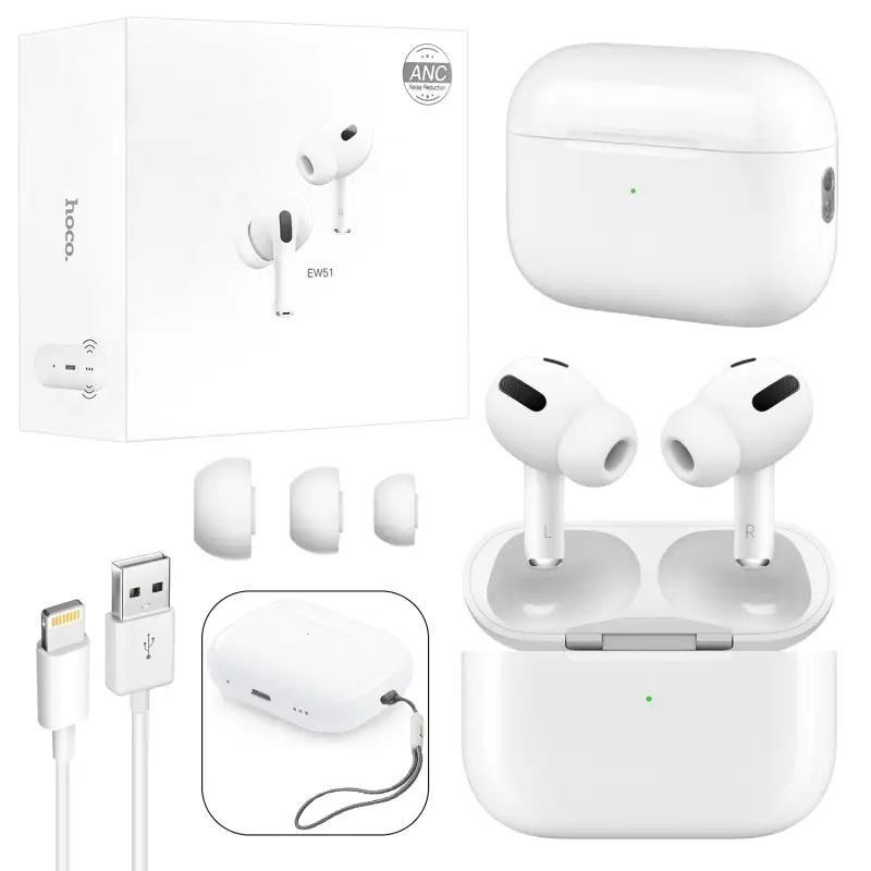 Гарнитура EW51 Bluetooth HOCO белая Гарнитура EW51 Bluetooth HOCO белая