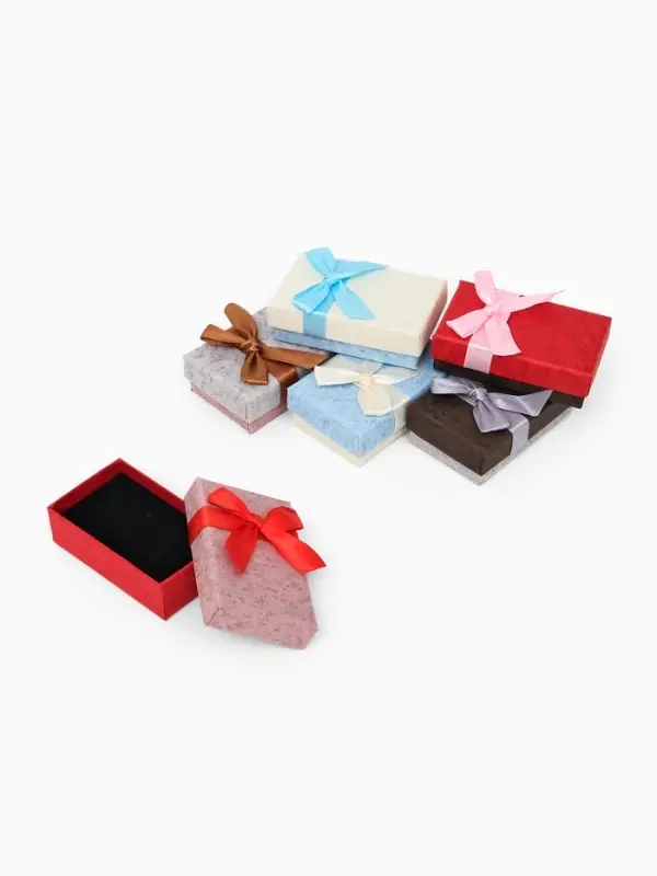 Набор коробочек подарочных 6 шт. под набор &laquo;Структура&raquo;, 5&times;8 см, цвет МИКС