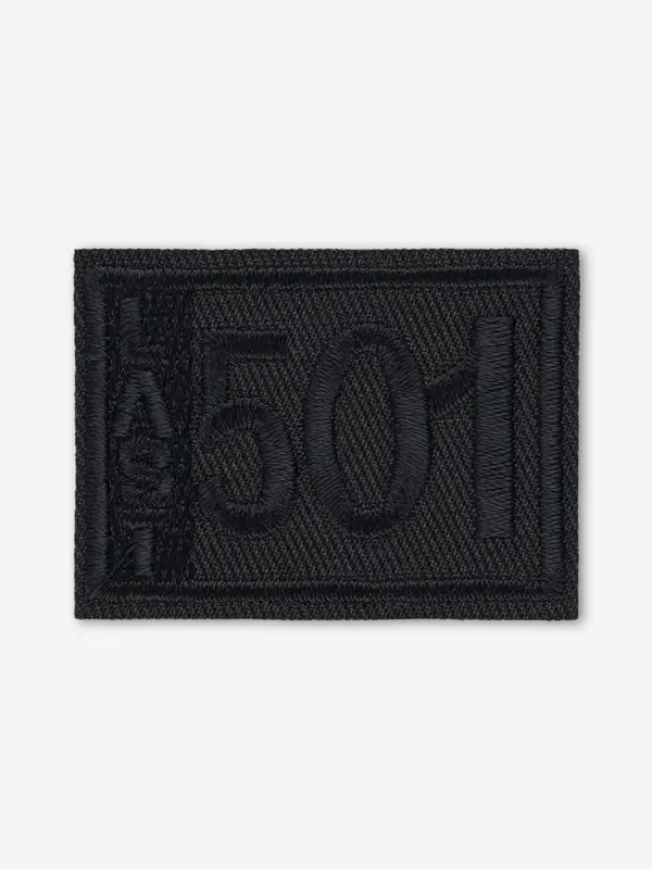 Термоаппликация Last 501, 4.6&times;3.3 см, чёрная