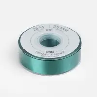 Лента атласная TEIRA, двухсторонняя, 25 мм, 25&plusmn;1 м, зелёная №0589