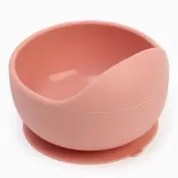 Тарелка детская на присоске и ложка, розовый, Mum&Baby Тарелка детская на присоске и ложка, розовый, Mum&Baby