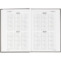 Ежедневник недатированный А5 Выбор есть Джерси, черный, 160 л