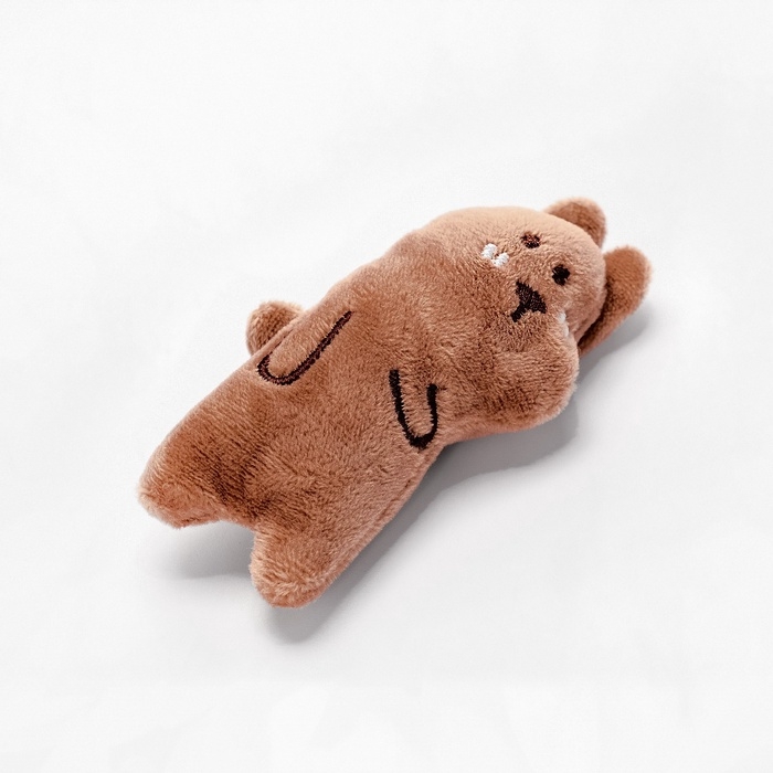 Игрушка для кошек с кошачьей мятой, 10 см, коричневая Игрушка для кошек с кошачьей мятой, 10 см, коричневая
