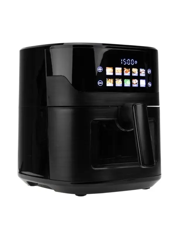 Аэрогриль ELTRONIC 777-02, 6.3л, 1600 Вт, 10 программ, 80-200&deg;C, таймер до 60 мин, черный