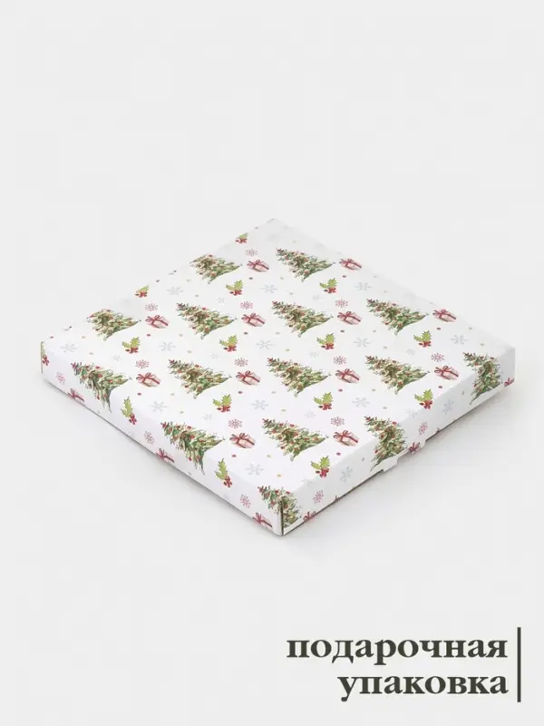 Тарелка обеденная цветок Тарелка обеденная цветок "Снегири на ветке" 25х2 см